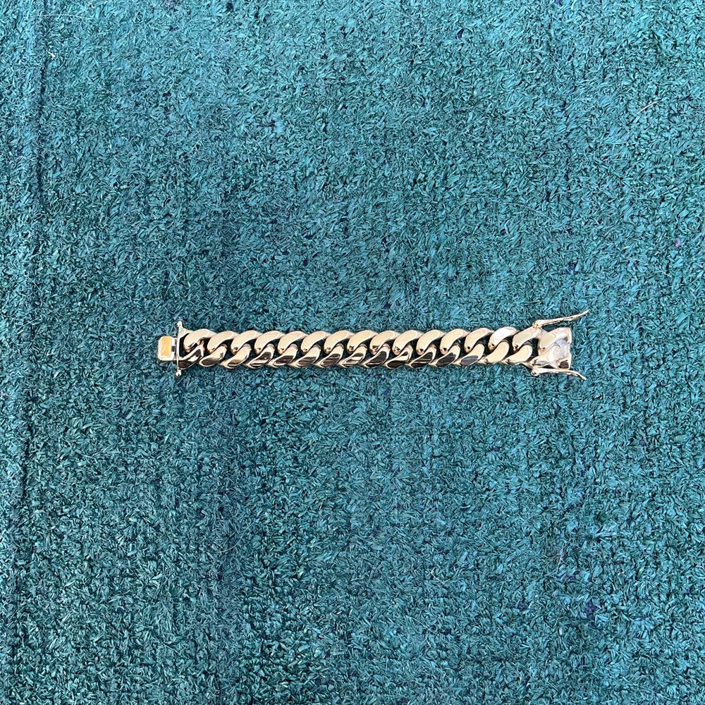 Cuban link bracelet